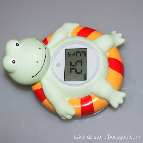 New Arrival Kids Frog Bath Room Thermometer Funny Water Sensor Thermometer For Boys and Girls